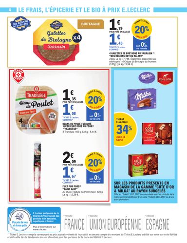 Catalogue E.Leclerc - E.Leclerc - Express valable dès le 13/10 au 24/10 - page 4