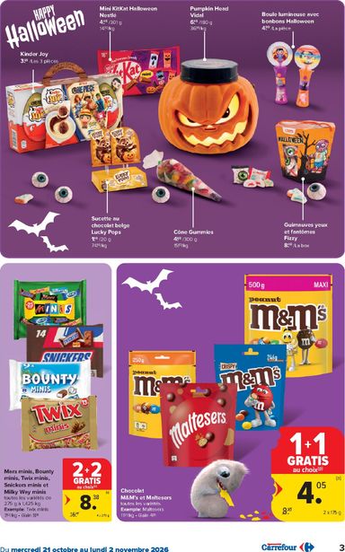 Folder Carrefour - Carrefour Hypermarchés van 21/10 tot 02/11 - side 3