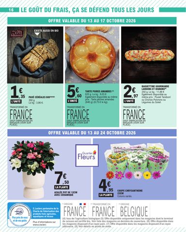 Catalogue E.Leclerc - E.Leclerc - Nos promos du moment valable dès le 13/10 au 24/10 - page 16
