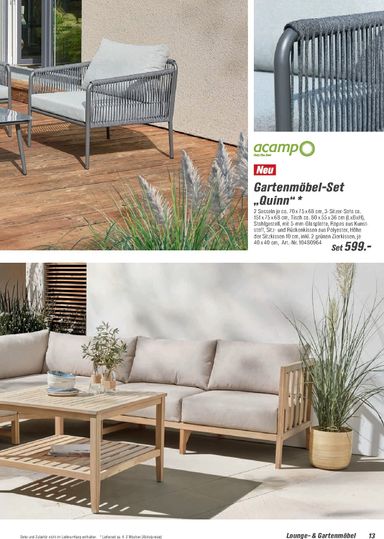 Prospekt toom - Toom - Gartenmöbel & Solar-Leuchten gültig ab 01.03. bis 31.12. - seite 13