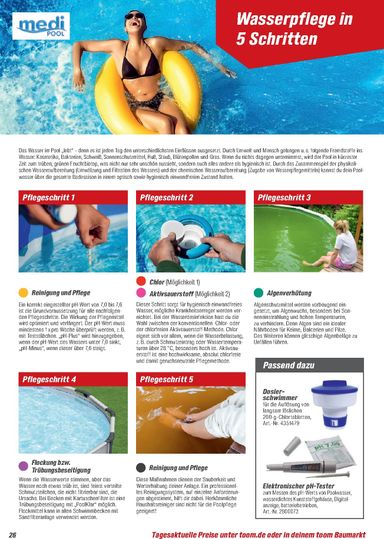 Prospekt toom - Toom - Pool, Sauna & Klima gültig ab 01.03. bis 31.12. - seite 26