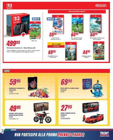 Volantino Trony - Trony - Prendi 3 paghi 2! valido dal 29/10 al 23/11 - pagina 30