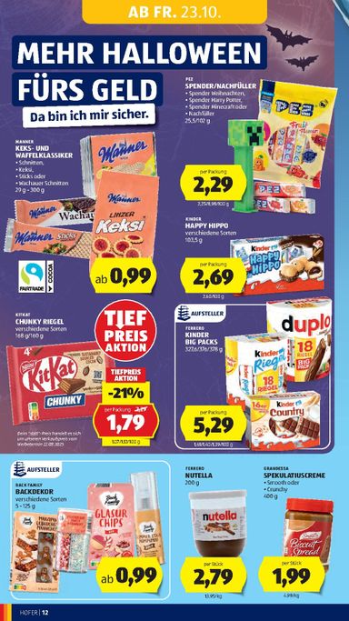 HOFER-Flugblatt - HOFER gültig ab 23.10. bis 29.10. - seite 20
