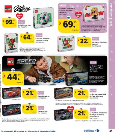 Folder Carrefour - Carrefour - Catalogue Jouets van 14/10 tot 06/12 - side 21