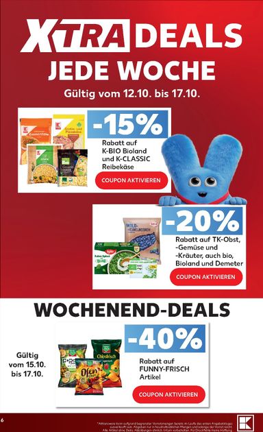 Leták Kaufland Německo - Kaufland Německo - Xtra od 12.10. do 31.10. - strana 6