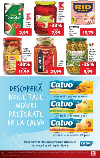 Catalogul Kaufland - Kaufland de la 28.10. până la 03.11. - pagina 34