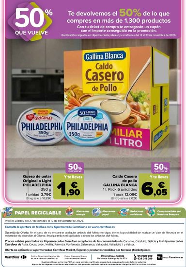 Folleto Carrefour - Carrefour del 27/10 al 12/11 - página 90