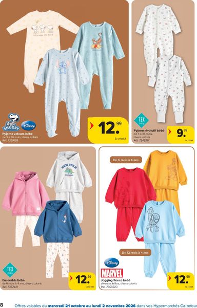 Folder Carrefour - Carrefour - Textile d'automne van 21/10 tot 02/11 - side 8