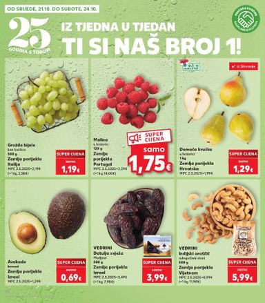 Katalog Kaufland - Kaufland vrijedi od 21.10. do 27.10. - stranica 10