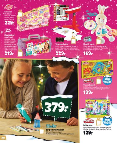 Brochurer Bilka - Bilka - Billies bedste legetøjskatalog gyldig fra 09.10. til 31.12. - side 62