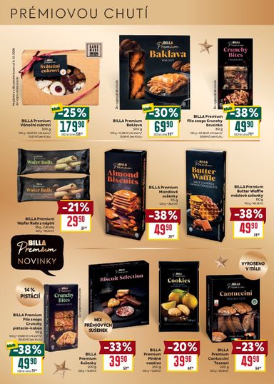 Leták Billa - Billa - Katalog: Premium od 21.10. do 31.12. - strana 13