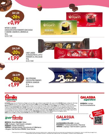 Volantino Galassia - Galassia - La stagione del cioccolato valido dal 29/10 al 22/11 - pagina 12