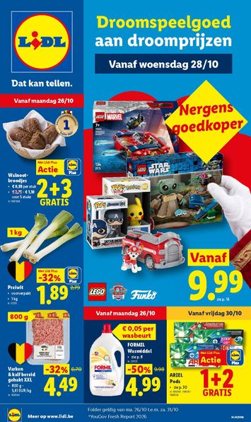 Folder Lidl - Lidl van 26/10 tot 31/10 - side 1