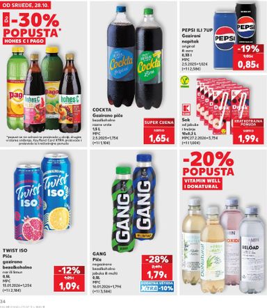 Katalog Kaufland - Kaufland vrijedi od 28.10. do 03.11. - stranica 34