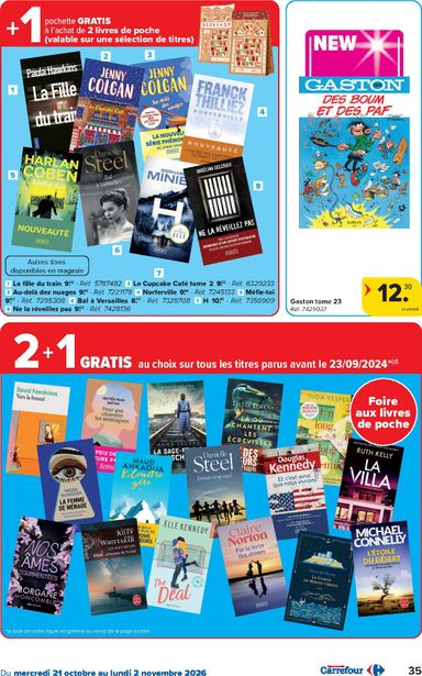 Folder Carrefour - Carrefour Hypermarchés van 21/10 tot 02/11 - side 35