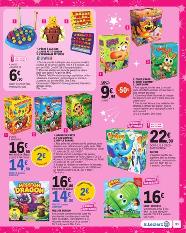 Catalogue E.Leclerc - E.Leclerc - Jouets de Noël valable dès le 20/10 au 05/12 - page 93