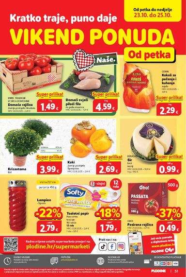 Katalog Plodine - Plodine vrijedi od 21.10. do 27.10. - stranica 51