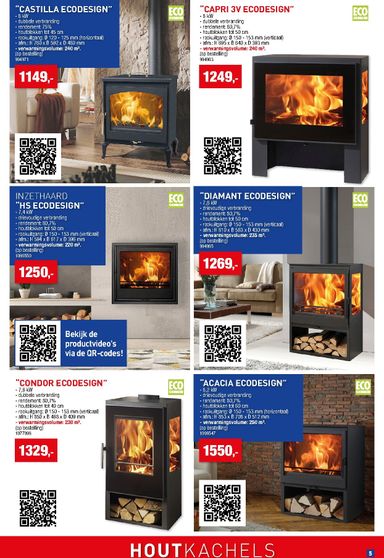 Folder Hubo - Hubo - Verwarmingspecial van 23/09 tot 31/12 - side 5