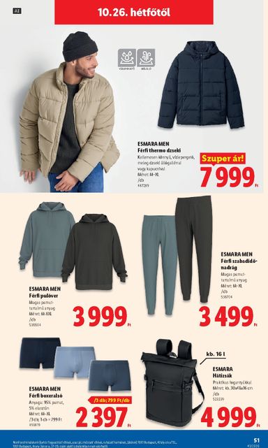Akciós újság Lidl - Lidl érvényes 10.22.-tól 10.28.-ig - 51 oldal