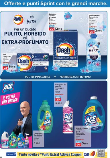 Volantino Carrefour - Carrefour - Punti Sprint Payback valido dal 23/10 al 05/11 - pagina 24