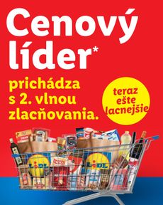 Lidl - Cenový líder zlacňuje