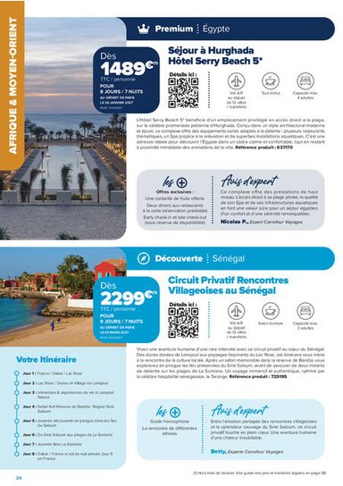 Catalogue Carrefour Market - Carrefour Market - Séjours & Circuits valable dès le 14/08 au 30/10 - page 24