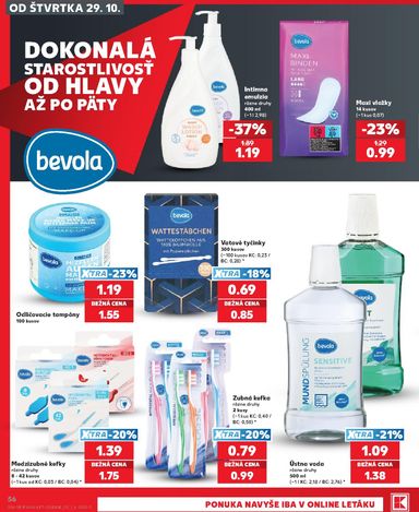 Leták Kaufland - Kaufland od 29.10. do 04.11. - strana 56