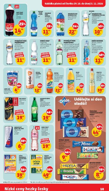 Leták PENNY Česko - PENNY Česko od 29.10. do 03.11. - strana 18