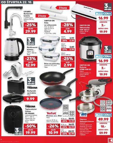 Leták Kaufland - Kaufland - Spotrebné zboží od 22.10. do 28.10. - strana 8