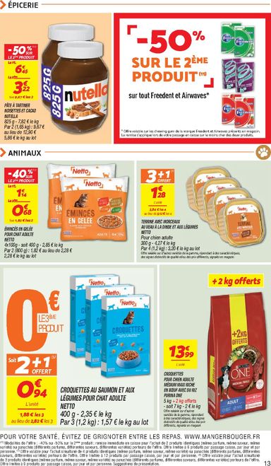 Catalogue Netto - Netto valable dès le 03/11 au 09/11 - page 13