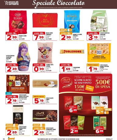 Volantino Iperal - Iperal - Ancora più offerte valido dal 28/10 al 10/11 - pagina 32