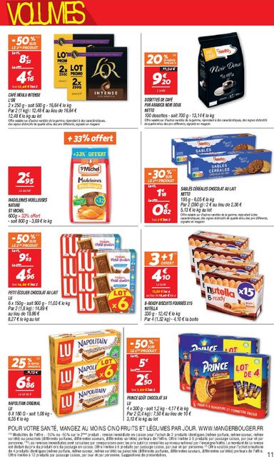 Catalogue Netto - Netto - Maxi Volumes valable dès le 27/10 au 09/11 - page 11