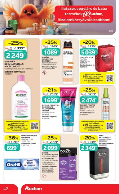 Akciós újság Auchan - Auchan Hipermarket érvényes 10.22.-tól 10.28.-ig - 42 oldal