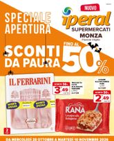 Iperal - Monza valido da mercoledì 28/10/2026