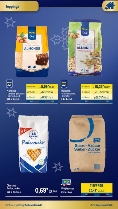 Prospekt METRO - Metro - Weihnachtsmarkt gültig ab 01.09. bis 31.12. - seite 6