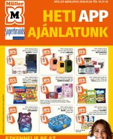 Müller akciós újság, érvényes hétfőtől 10.26.