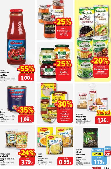 Katalog Plodine - Plodine vrijedi od 28.10. do 03.11. - stranica 29