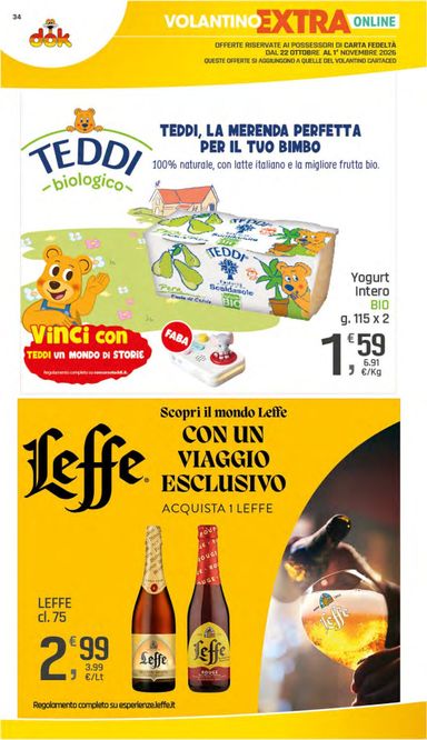 Volantino DOK - DOK valido dal 22/10 al 01/11 - pagina 35