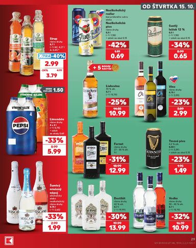 Leták Kaufland - Kaufland od 15.10. do 21.10. - strana 29