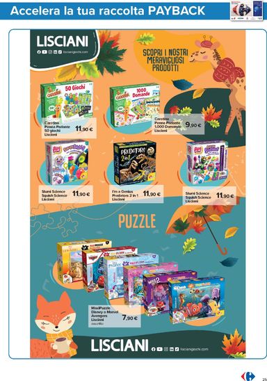 Volantino Carrefour - Carrefour - Punti Sprint Payback valido dal 23/10 al 05/11 - pagina 27