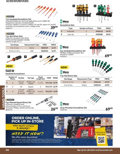 Flyer Princess Auto - Princess Auto - Hand Tools valid since 04-21 until 12-31 - page 16
