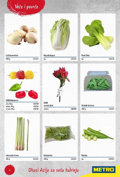 Katalog Metro - Metro - Poslovna rješenja - Azijska kuhinja vrijedi od 06.07. do 31.12. - stranica 3