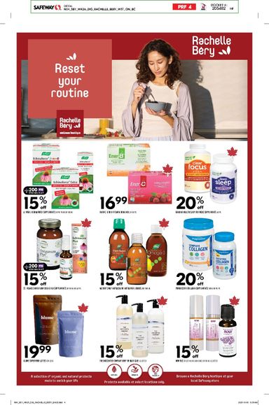 Flyer Safeway - Safeway - Natural and Wellness Booklet valid since 10-22 until 11-25 - page 4