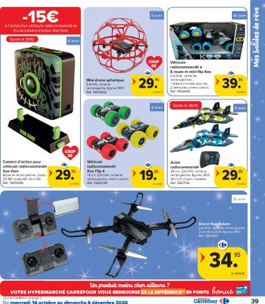 Folder Carrefour - Carrefour - Catalogue Jouets van 14/10 tot 06/12 - side 39