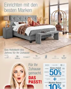 Ostermann - Neue Möbel wirken Wunder.