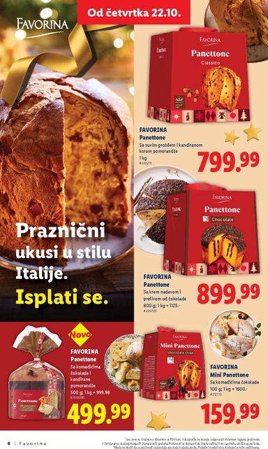 Katalog Lidl - Lidl - Favorina od 22.10 do 31.12 - strana 6