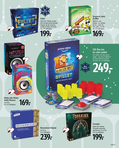 Brochurer Føtex - Føtex - Legetøj gyldig fra 12.10. til 31.12. - side 47