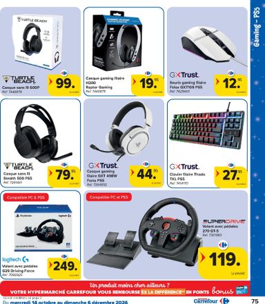 Folder Carrefour - Carrefour - Catalogue Jouets van 14/10 tot 06/12 - side 75