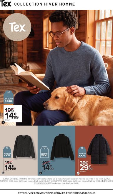 Catalogue Carrefour - Carrefour - Tex Catalogue Hiver valable dès le 20/10 au 02/11 - page 10