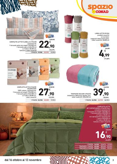 Volantino Spazio Conad - Spazio Conad - Speciale Casa Calda valido dal 16/10 al 12/11 - pagina 3
